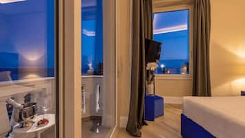 Deluxe Double Room, Sea View | Premium bedding, down duvets, individually decorated