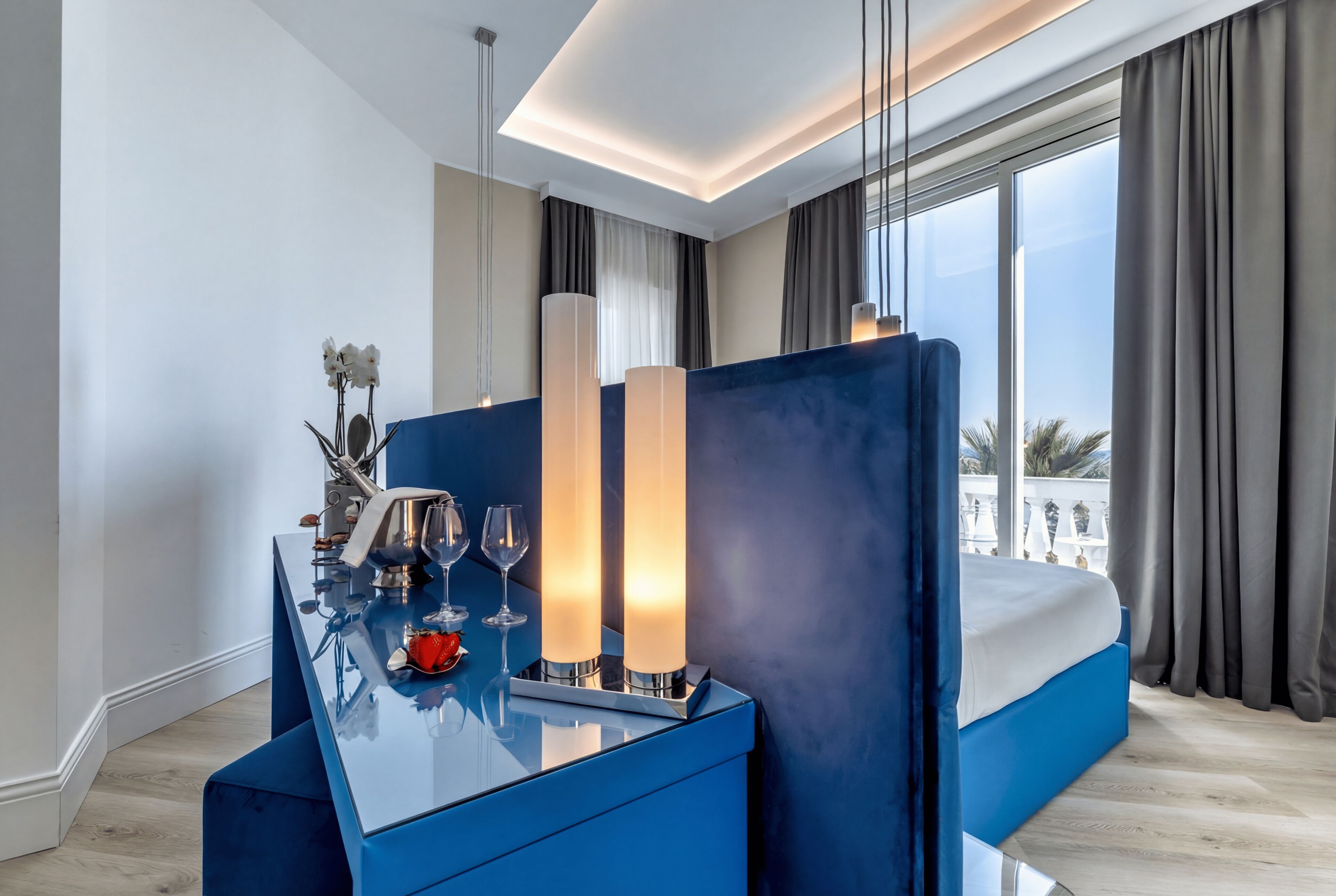 Deluxe Double Room, Balcony, Sea View | Premium bedding, down duvets, individually decorated