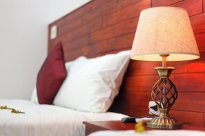 Deluxe Double Room, Garden View | Premium bedding, minibar, individually decorated, individually furnished