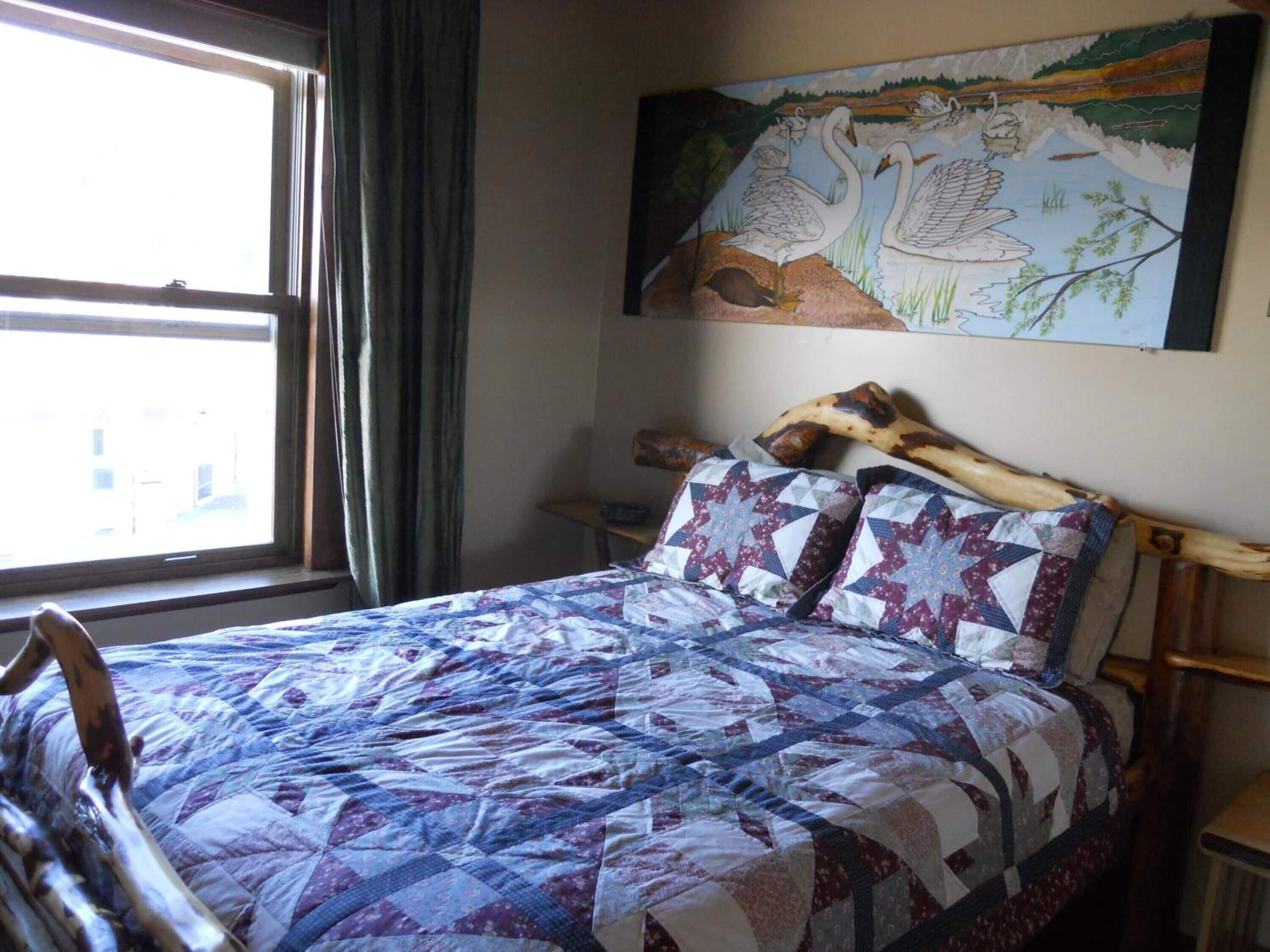 Individually decorated, individually furnished, blackout drapes