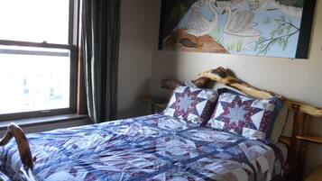 Individually decorated, individually furnished, blackout drapes