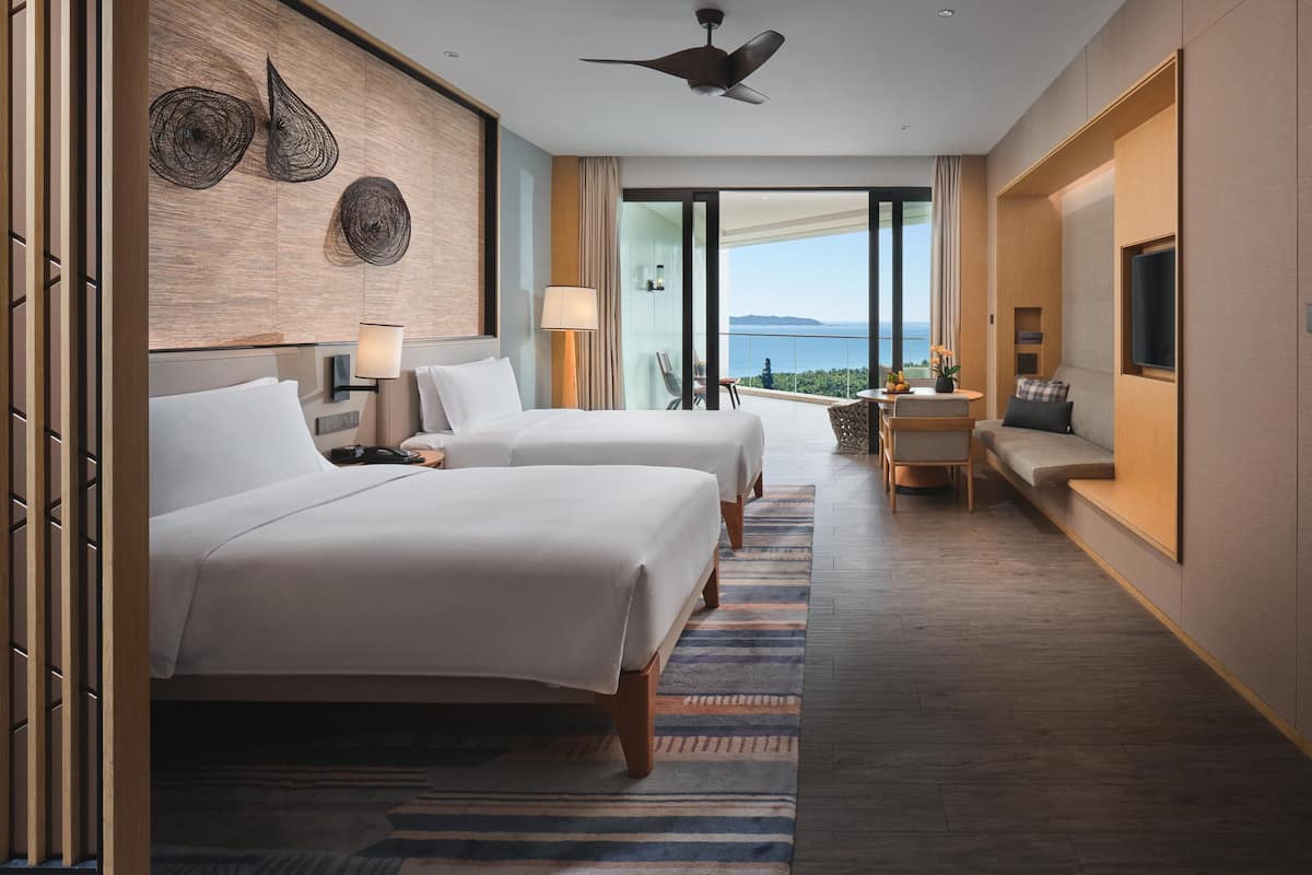 2 Double Standard Oceanfront High Floor | 1 bedroom, premium bedding, minibar, in-room safe