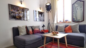 Leilighet – design, 2 soverom, kjøkken | Oppholdsområde