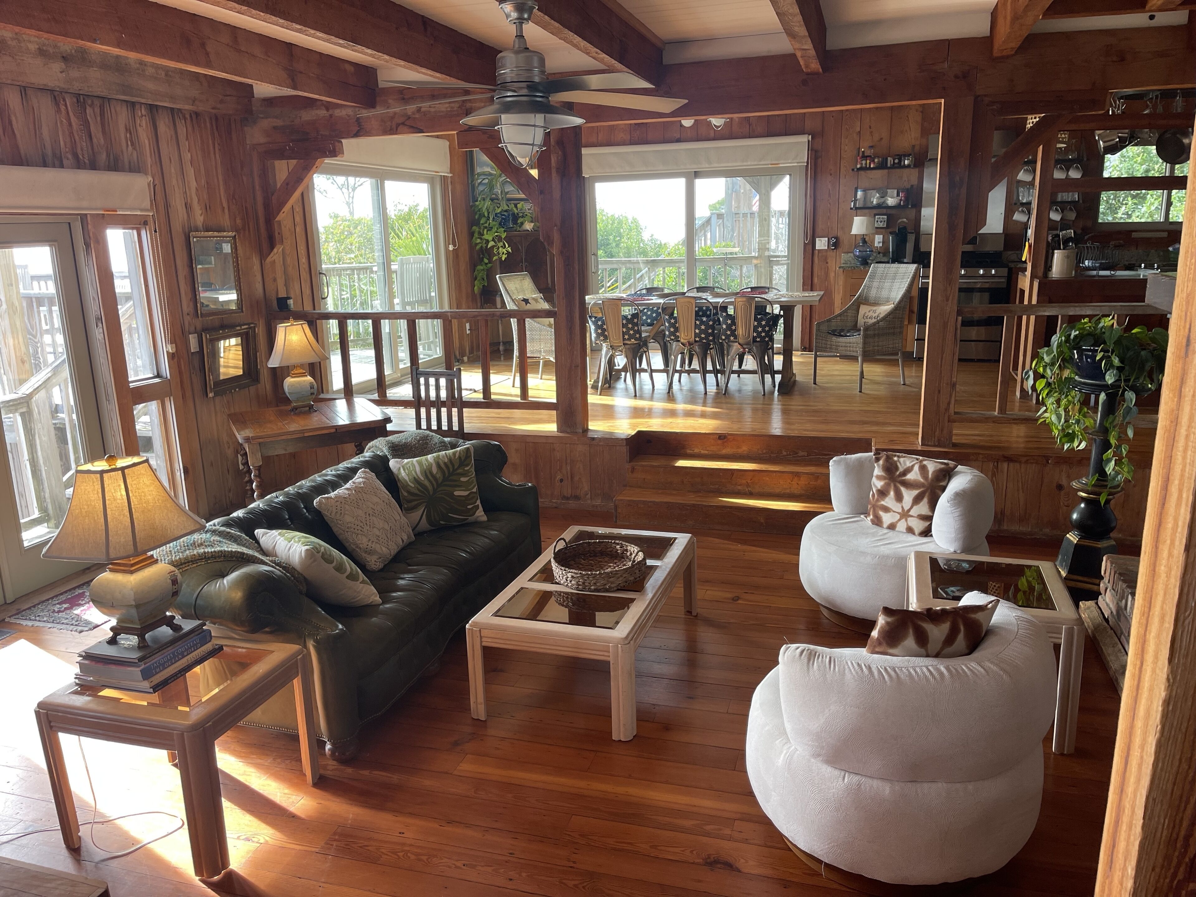 Smart TV, books, video library