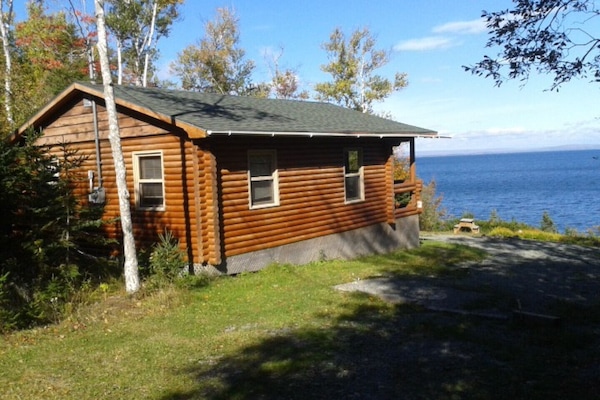 our log cottage 2, right at the lake