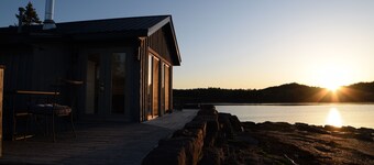Kunstnerens Cabin - På Bay of Fundy