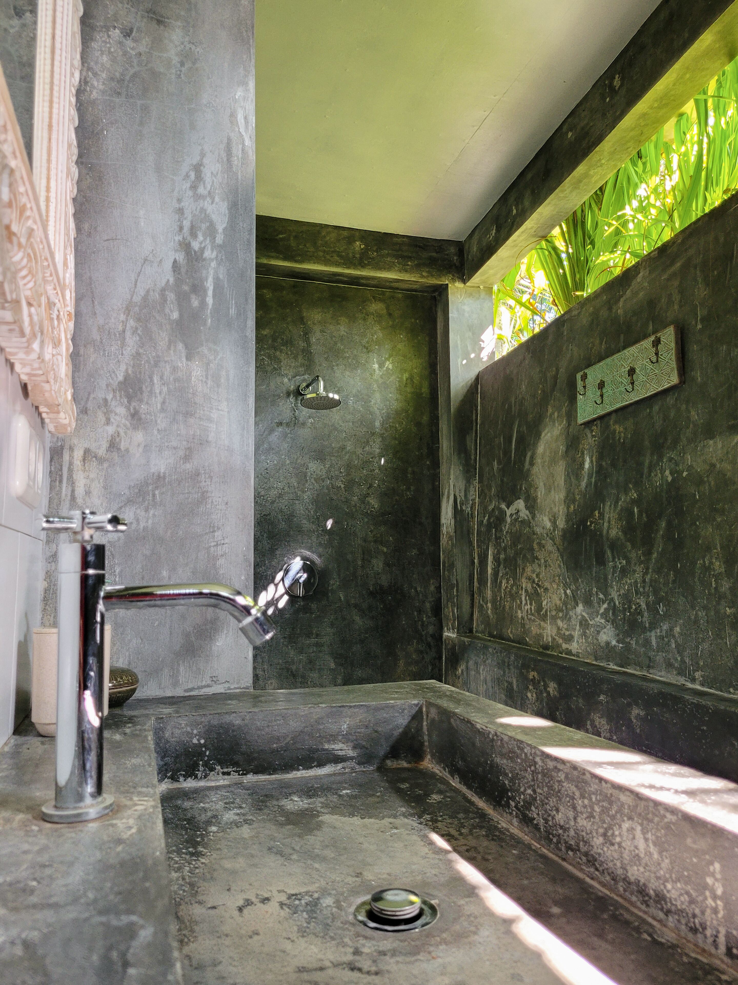 Superior Double Room, Terrace, Garden View | Bathroom sink