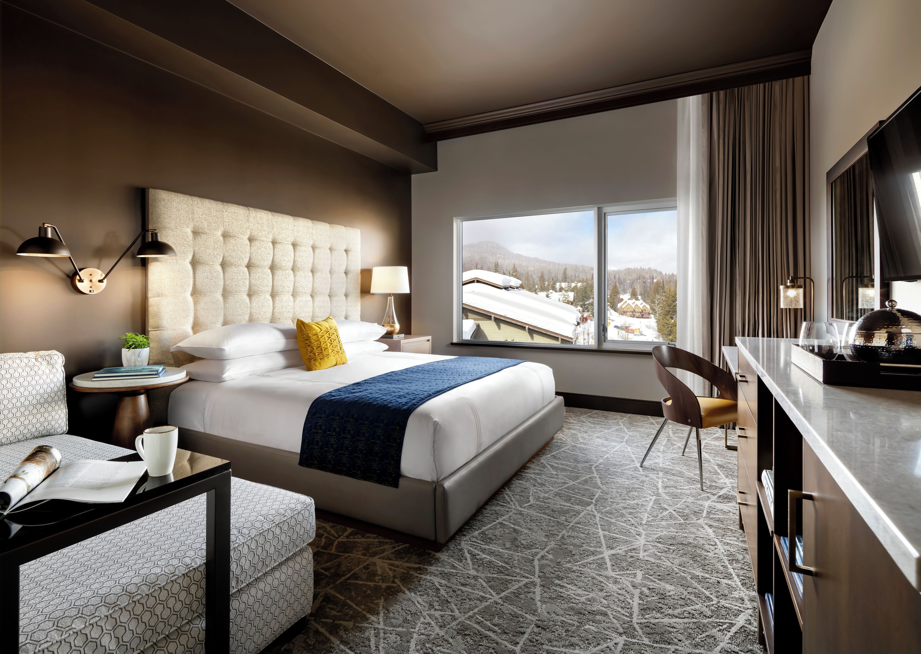 Chambre Deluxe, 1 très grand lit (View) | Draps en coton égyptien, literie de qualité supérieure