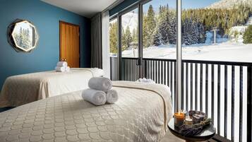 Un sauna, 3 salas de tratamiento