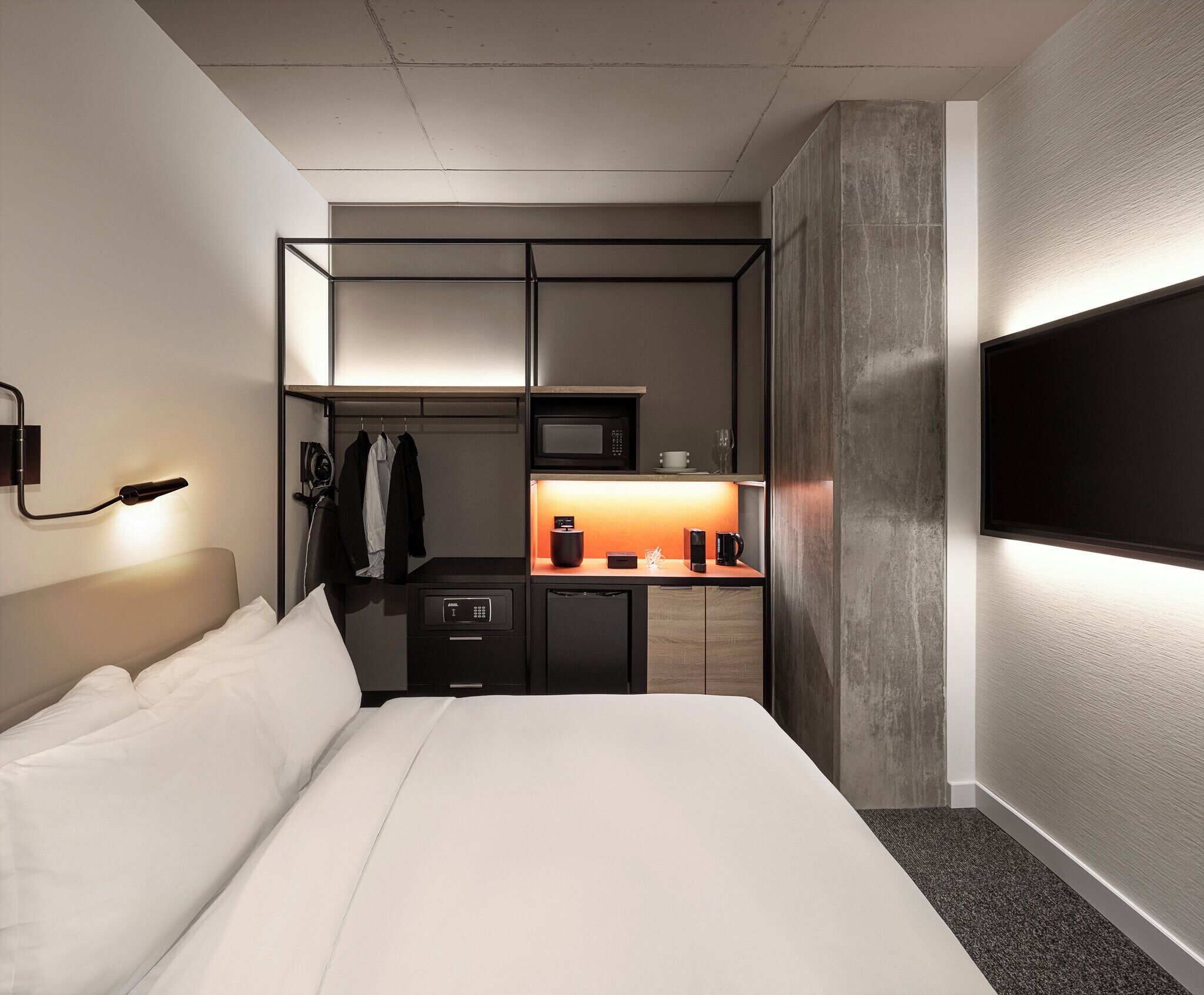 Premium bedding, down duvets, in-room safe, blackout curtains