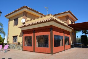 Exterior - Villa Vereda del Palmar/BBQ exteri/Wifi fiber optic/private heated swimming pool (Alhaurín de la Torre)