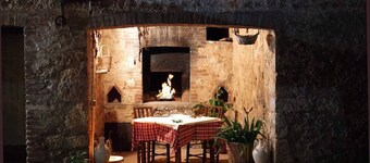 Ferme biologique dans la campagne de Sienne