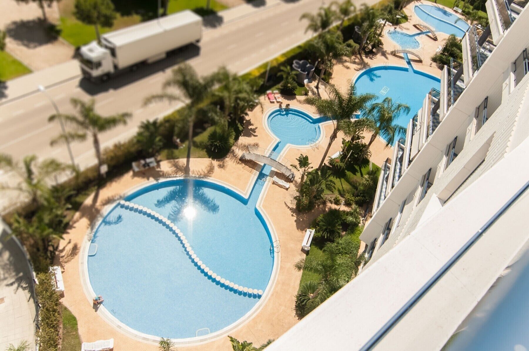 Et oppvarmet basseng