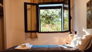 2 室のベッドルーム、アイロン / アイロン台、WiFi、ベッドシーツ