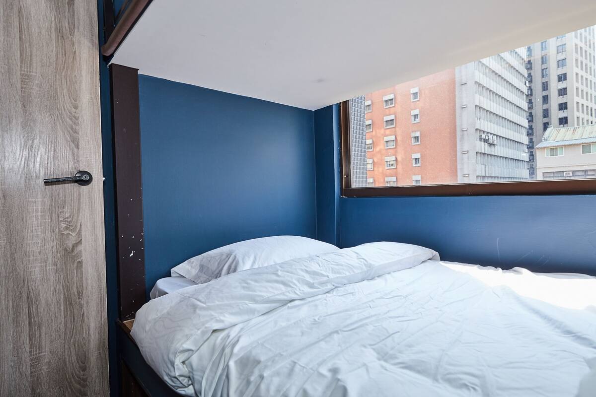 Economy Double Room, 1 Bedroom, Shared Bathroom | Gebar bulu kapas, katil Select Comfort, bar mini percuma