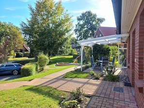 Outdoor dining - Apartment 3 - Haus Auetal (Bliedersdorf)