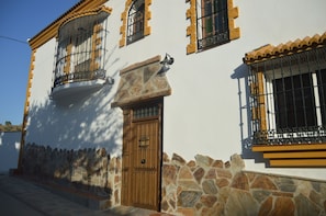 Entrada de la propiedad