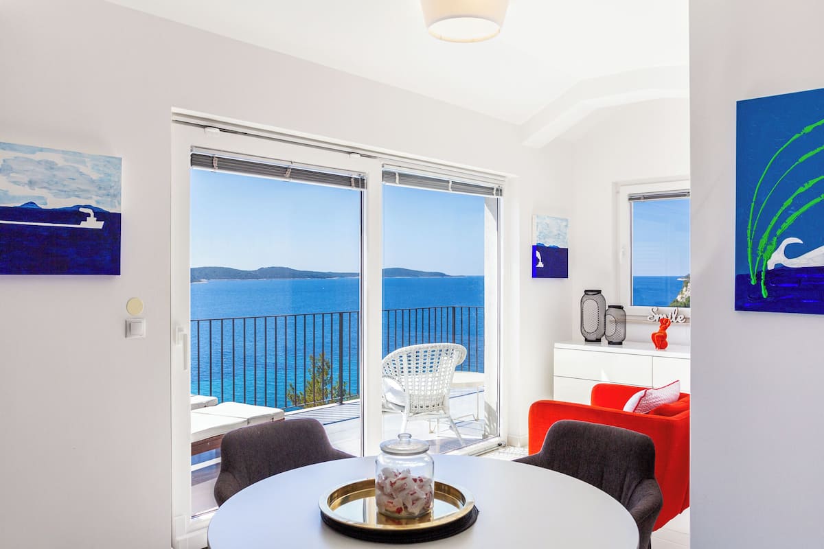 Panoramic Penthouse, Sea View (One & Only) | Living area