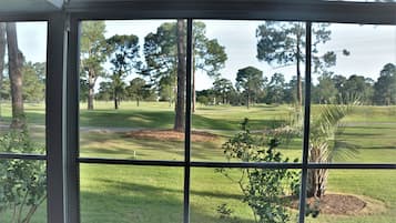 Uitzicht vanuit accommodatie