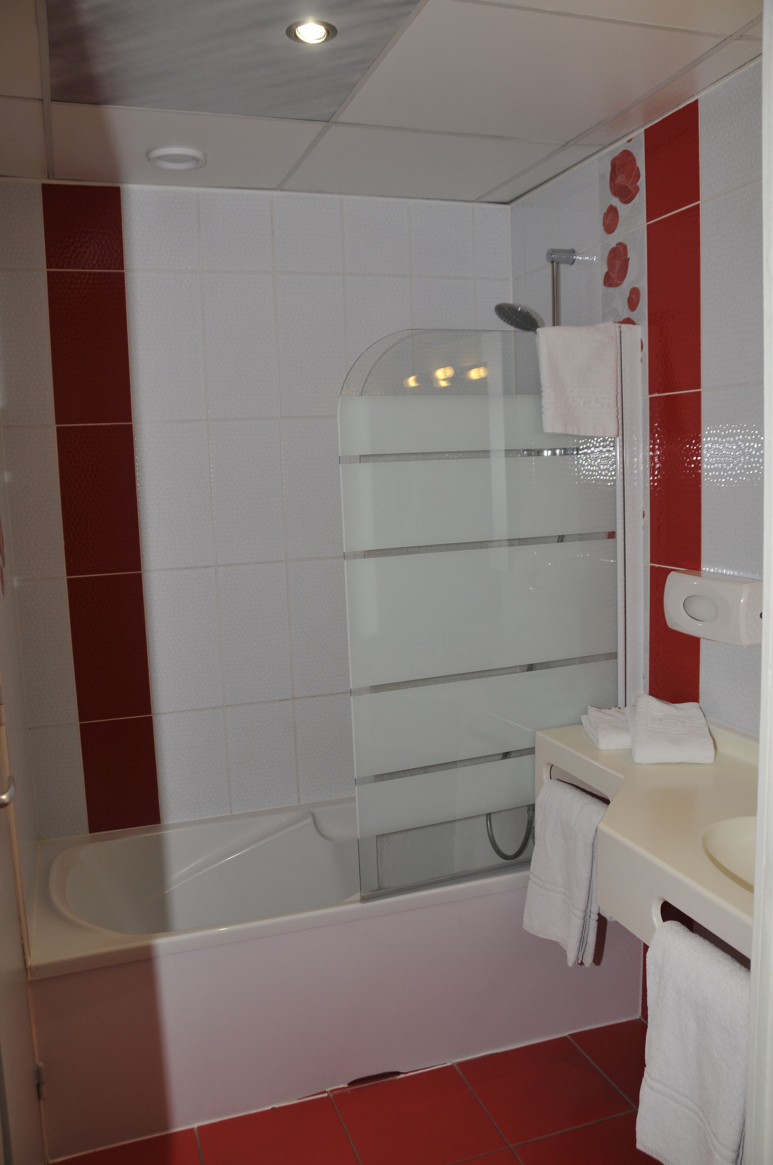 comfort double room, 1 queen bed | premium bedding, select comfort beds, desk, soundproofing