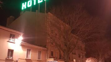 Façade de l’hébergement