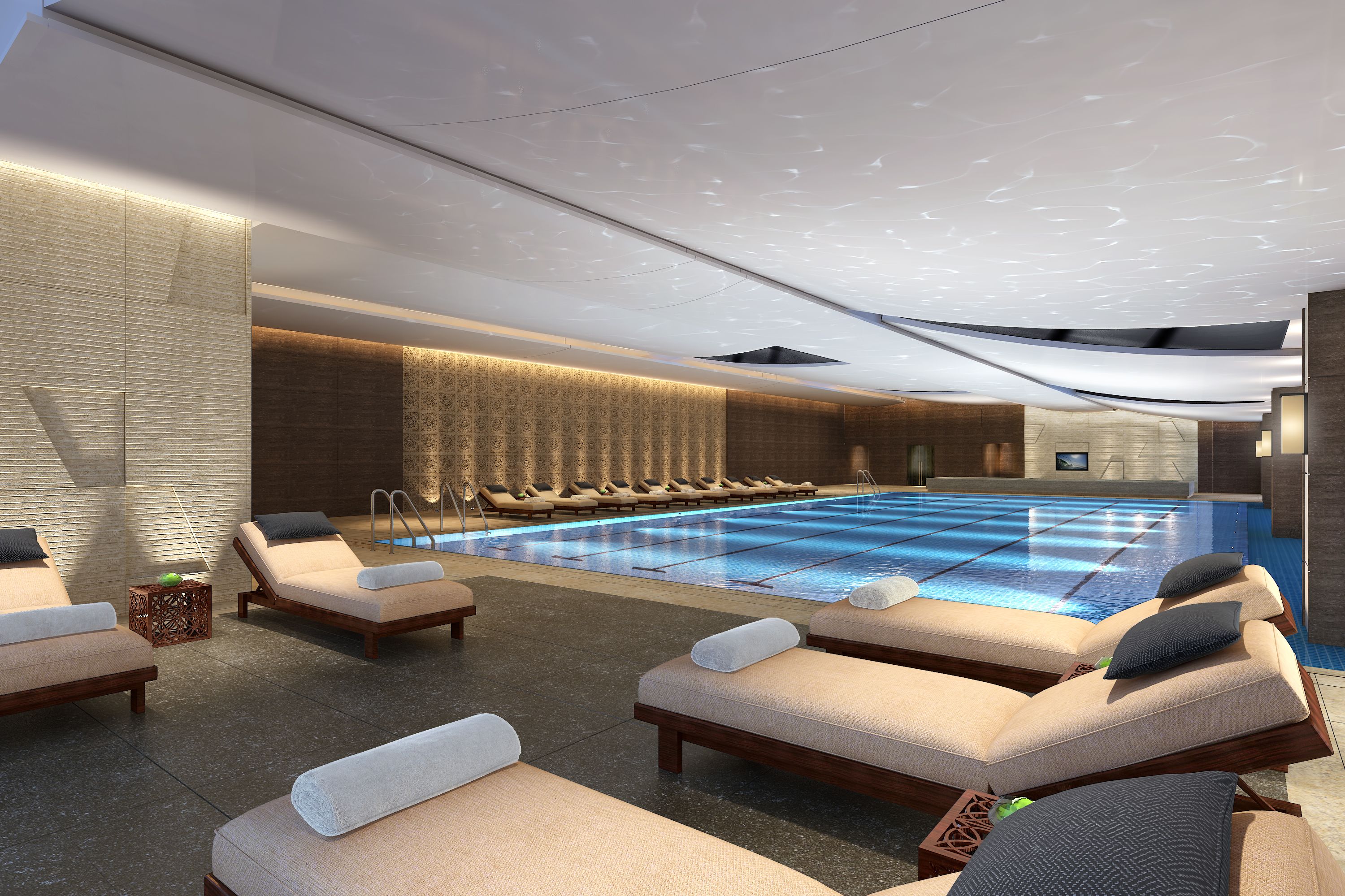 Exercise/lap pool