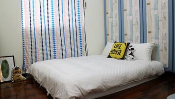 Premium bedding, down comforters, iron/ironing board (on request)