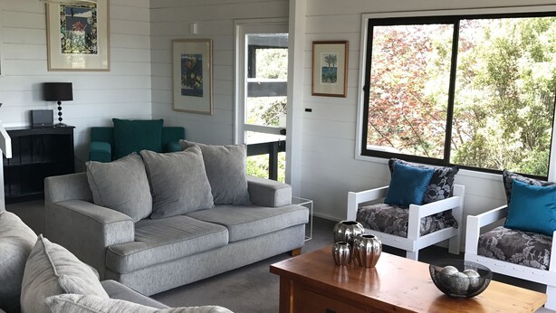 Maison, 3 chambres | Coin séjour