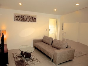 One Bedroom | Living area | Flat-screen TV - Living Residence Phuket (Wichit)