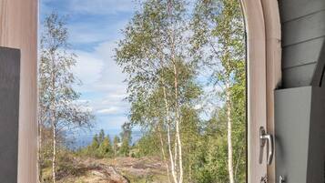 Deluxe Chalet, 1 Queen Bed, Sauna, Lake View | Lake view