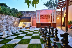 Terrace/patio - Ventoura Studios & Apartments (Syros)