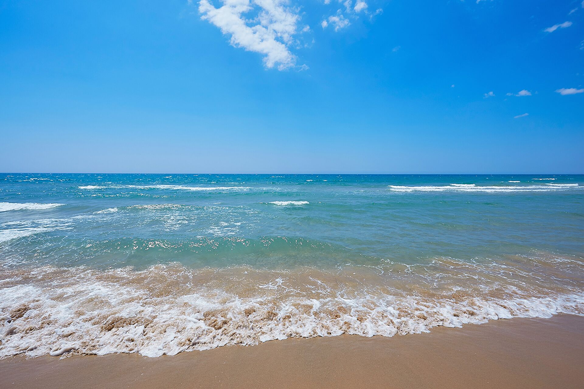 Sun loungers, beach towels