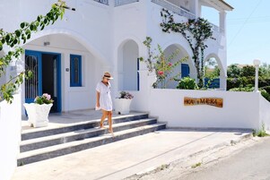 Entrada de la propiedad