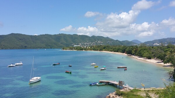 Beach - Charming creole villa comfort swimming pool wi fi only 300 m from the beach. (Sainte-Anne)