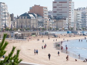 On the beach