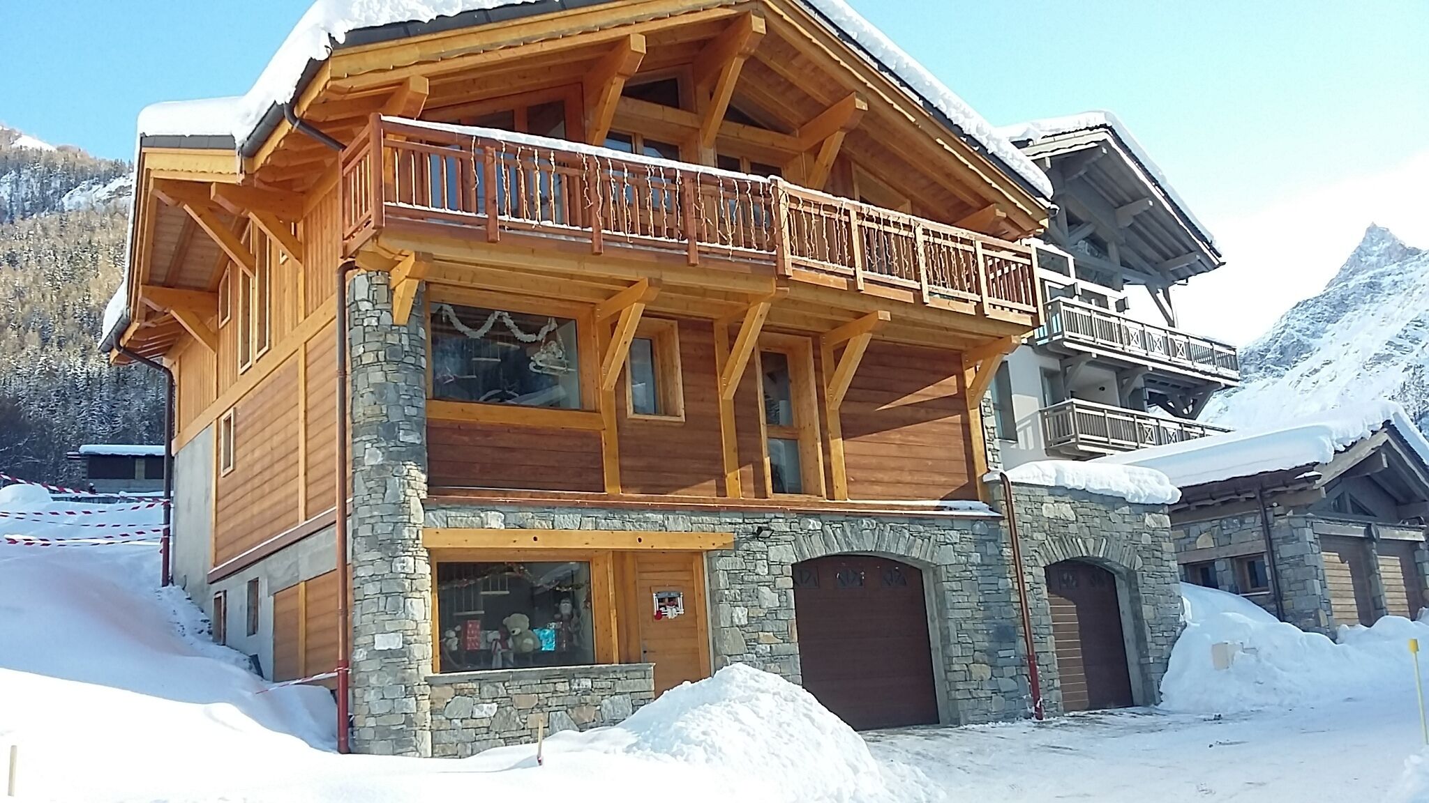 VUE DU CHALET LE 20-12-2017 BIENVENUE CHEZ NOUS

