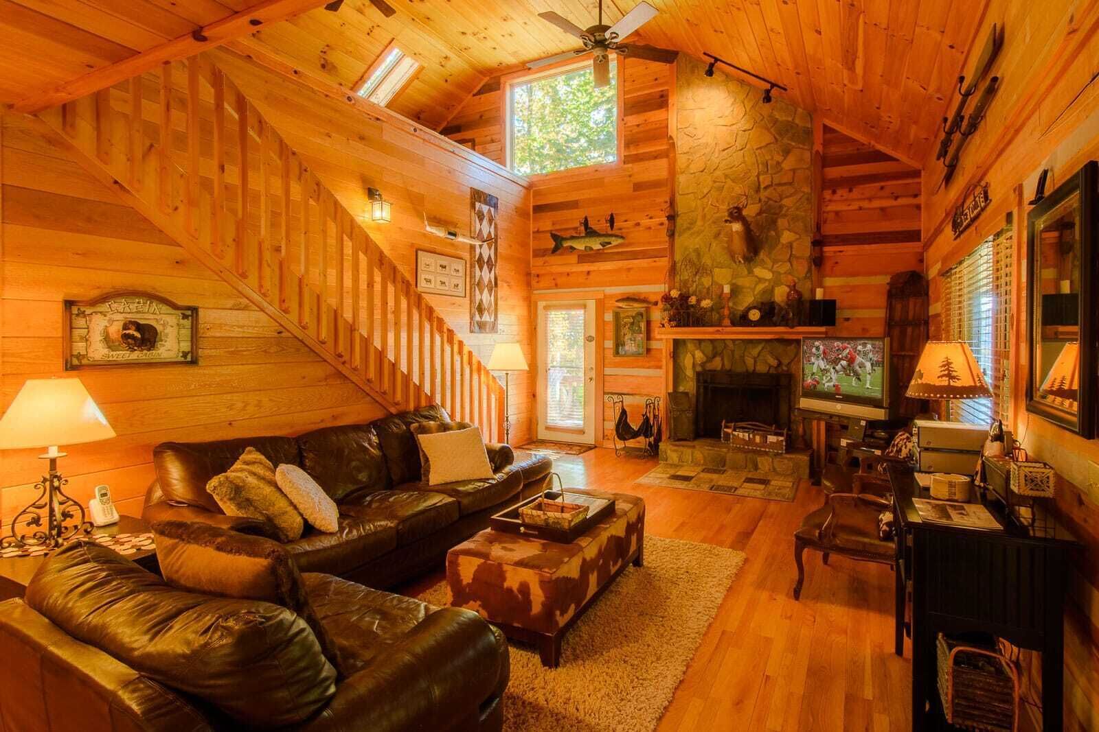 Cabin Tucked Away In The Woods