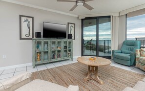 Flat-screen TV, stereo - BEACH Vacation! 2BR @ Phoenix East II (Orange Beach)