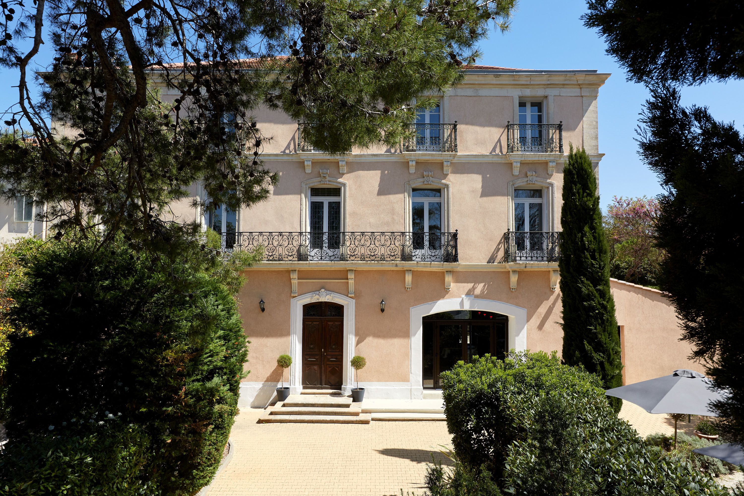 Facciata della struttura