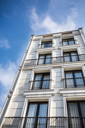 Façade de l’hébergement