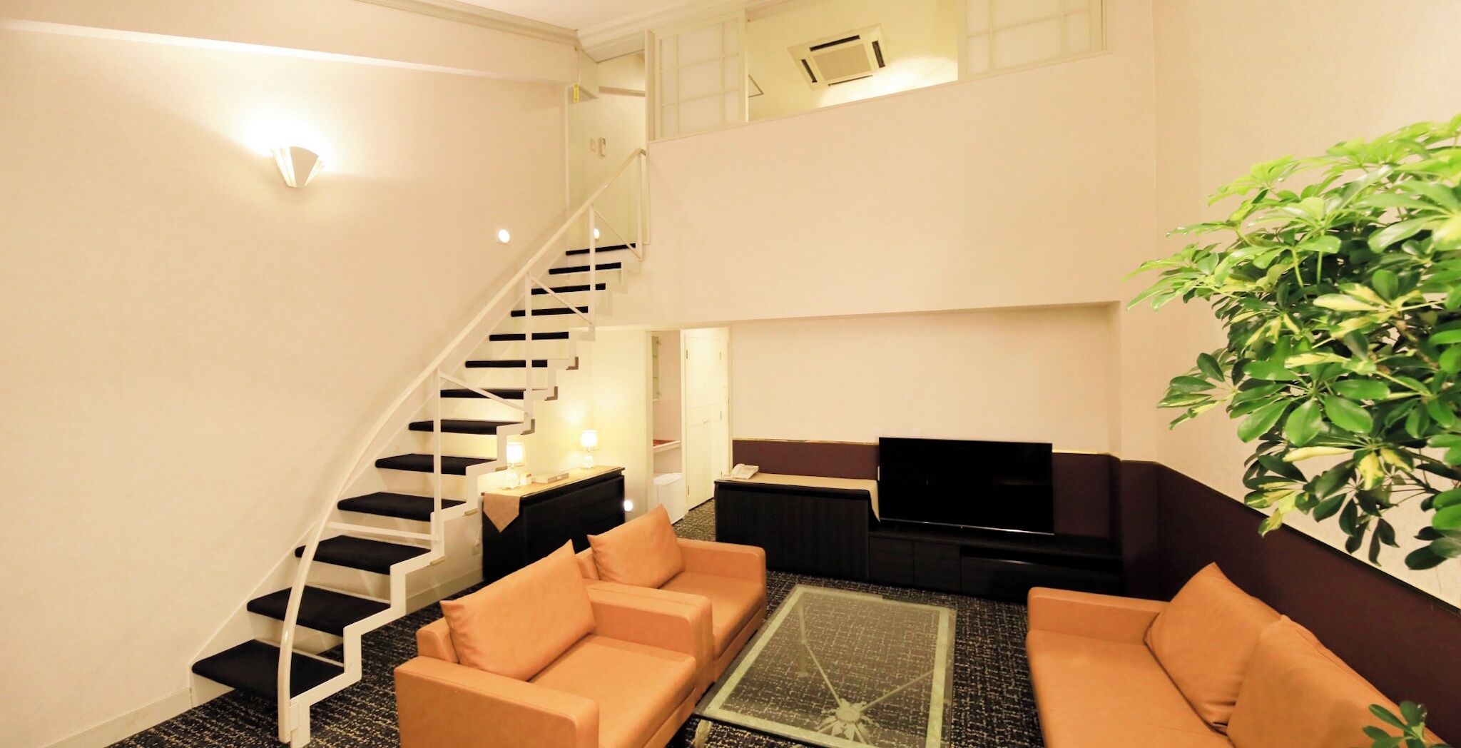 Superior tvåbäddsrum - 2 enkelsängar | Vardagsrum | LCD-tv