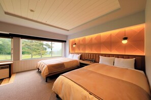 套房, 2 張單人床 | 羽絨被、房內夾萬、免費 Wi-Fi、床單