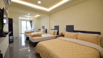 Firemannsrom – deluxe | 1 soverom, blendingsgardiner og wi-fi (inkludert)