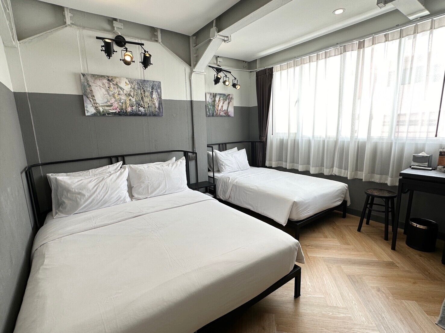 Standard Triple Room, Multiple Beds, Non Smoking, Private Bathroom | Desk, free WiFi, bed sheets