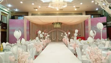 Indoor wedding