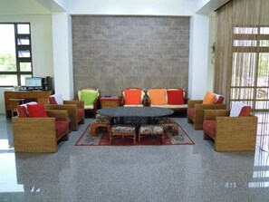Lobby sitting area
