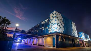 Front of property - evening/night