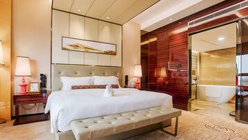 Minibar, in-room safe, desk, blackout drapes