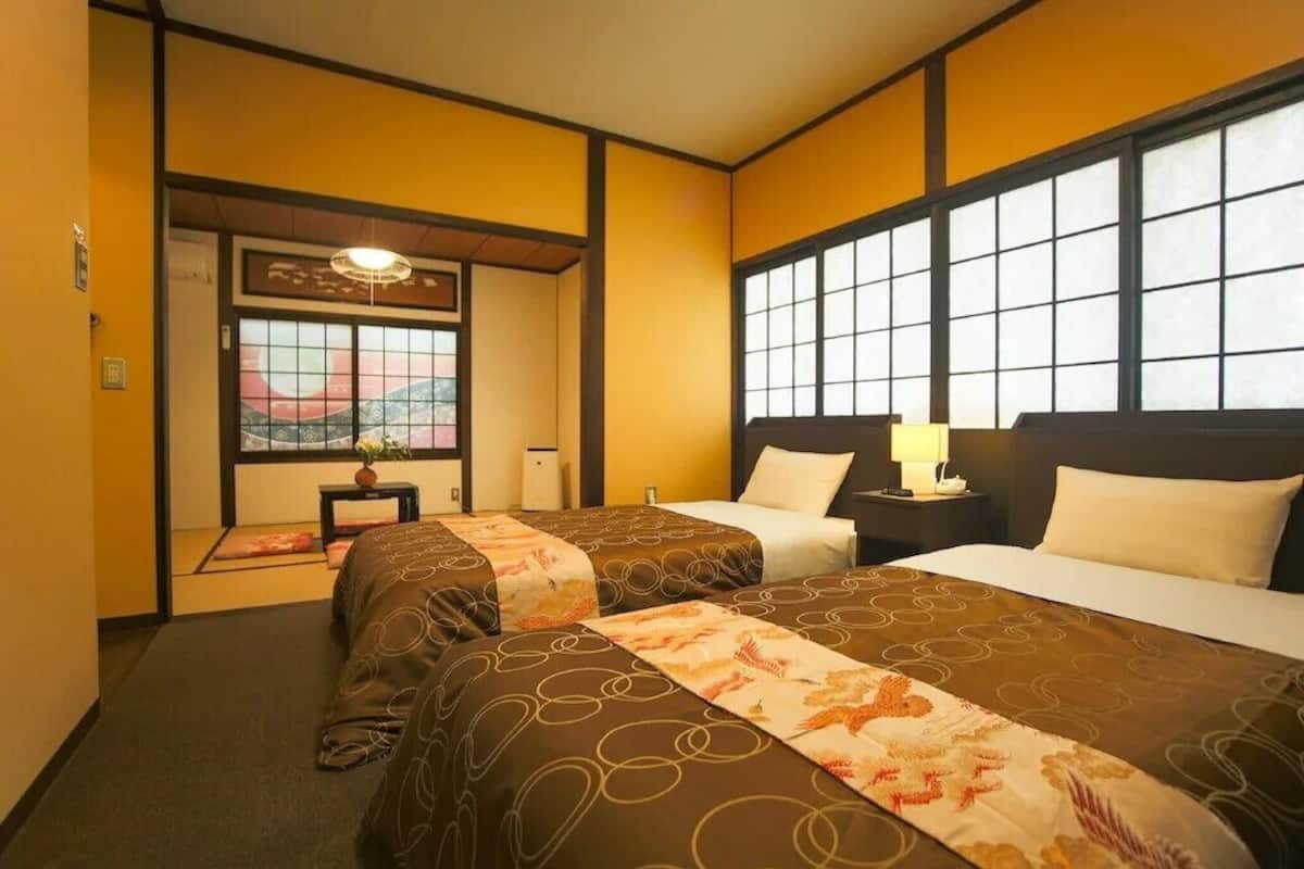 Japanese-Western Style Room Annex (No Pets Allowed) GR2 (No Vegetarian), Non Smoking | Free WiFi, bed sheets