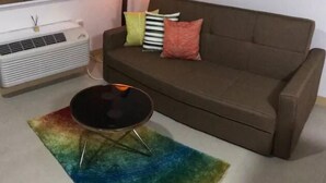 Condo Unit for 4 Pax | Living room | TV, Netflix